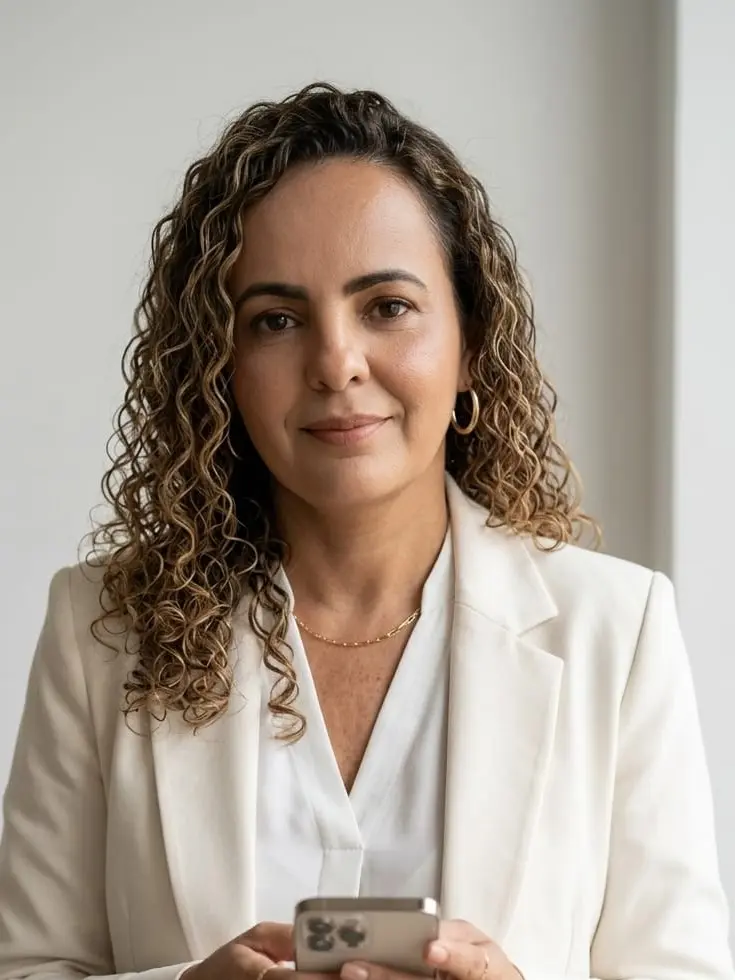 Foto de Drª. Sirléia Nascimento | Nutricionista Clínica